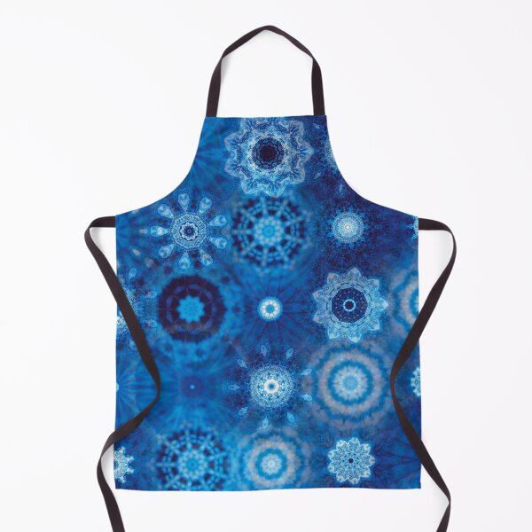 Item preview, aqua mandala pattern designed and sold by haroulita.