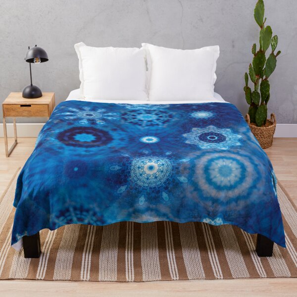 Item preview, aqua mandala pattern designed and sold by haroulita.