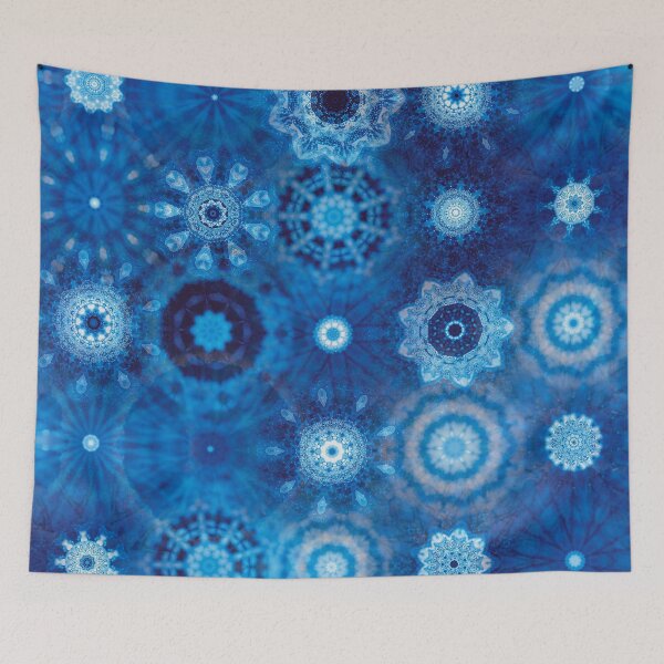 Item preview, aqua mandala pattern designed and sold by haroulita.