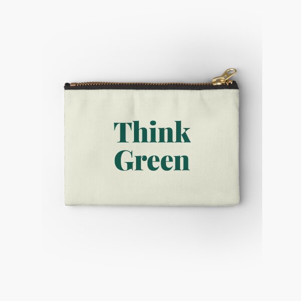 Item preview, Think Green awareness Trendy White vegan designed and sold by Africanism.