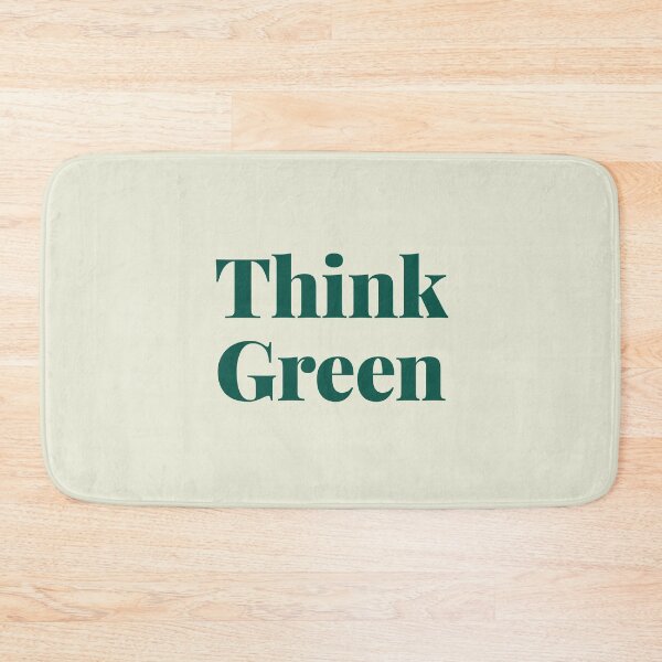 Item preview, Think Green awareness Trendy White vegan designed and sold by Africanism.