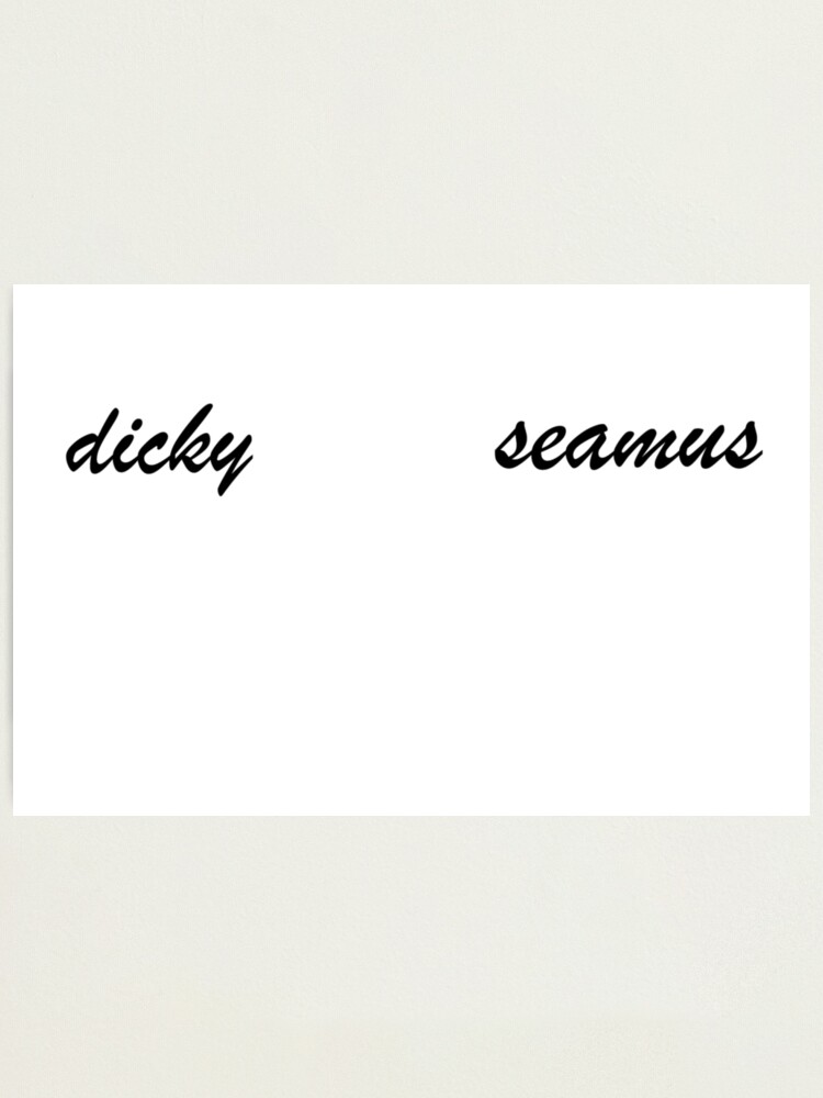 "Dicky und Seamus Tattoo - Bogenschütze" Fotodruck von scruffy1b ...