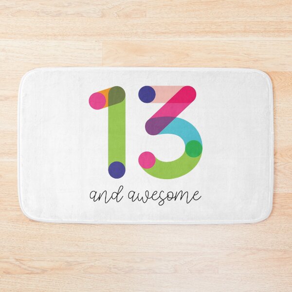 Item preview, 13 and Awesome! designed and sold by VicEllisArt.