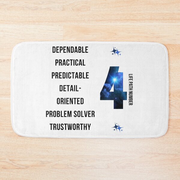 Item preview, Life Path 4, Life Path Number Four, Law Of Numbers, Numerology, Understanding Numbers designed and sold by Black11Flamingo.