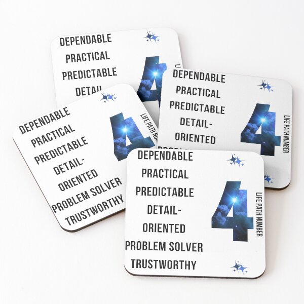 Item preview, Life Path 4, Life Path Number Four, Law Of Numbers, Numerology, Understanding Numbers designed and sold by Black11Flamingo.