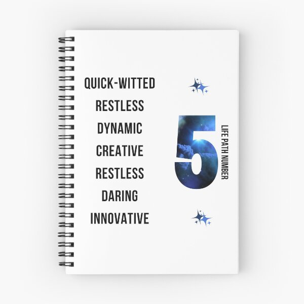 Item preview, Life Path 5, Life Path Number Five, Law Of Numbers, Numerology, Understanding Numbers designed and sold by Black11Flamingo.