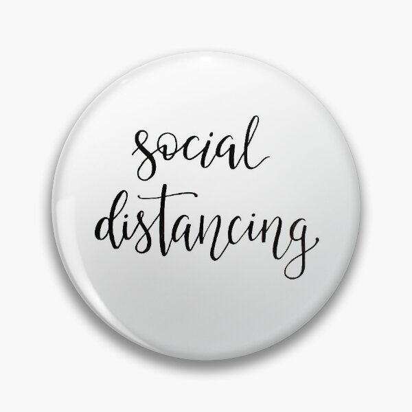 Item preview, Social Distancing design designed and sold by NunjDesign.