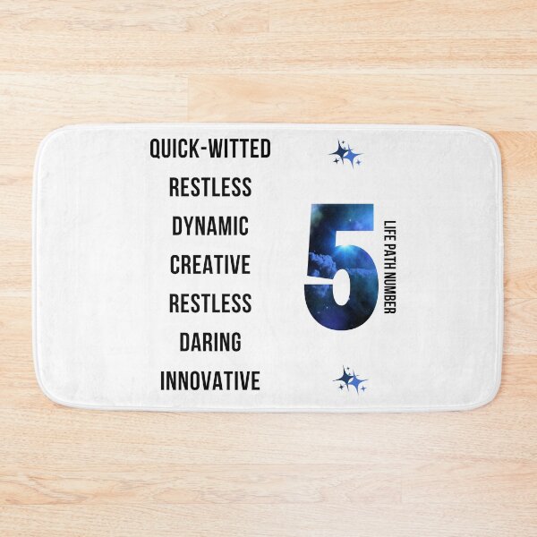 Item preview, Life Path 5, Life Path Number Five, Law Of Numbers, Numerology, Understanding Numbers designed and sold by Black11Flamingo.
