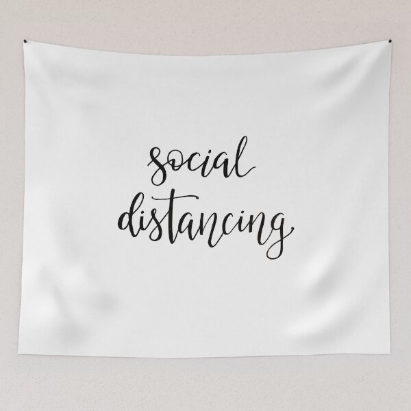 Item preview, Social Distancing design designed and sold by NunjDesign.