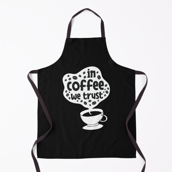 Item preview, In Coffee We Trust-Coffee puns designed and sold by shivani21061993.