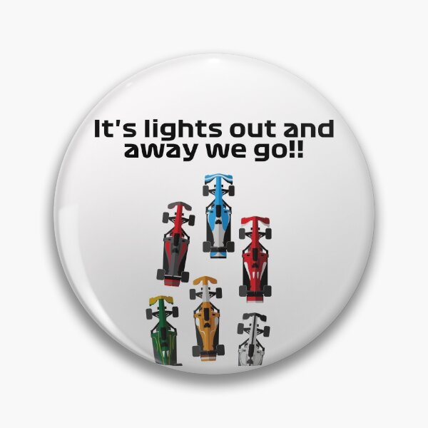 Item preview,  Formula 1 It's Lights Out And Away We Go designed and sold by NikNanjappa.