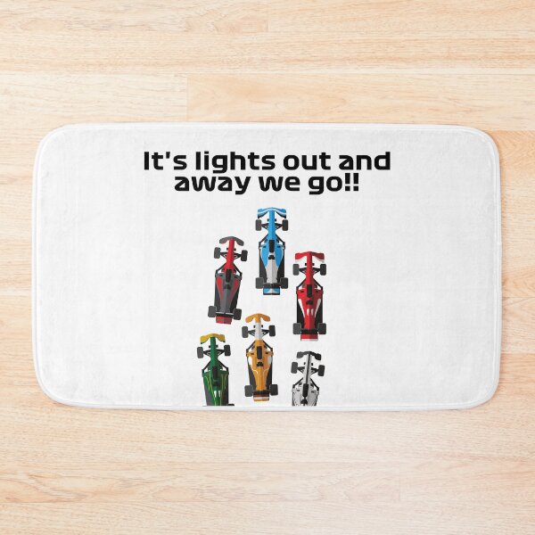 Item preview,  Formula 1 It's Lights Out And Away We Go designed and sold by NikNanjappa.