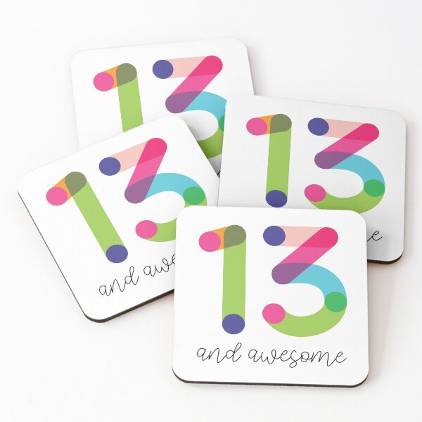 Item preview, 13 and Awesome! designed and sold by VicEllisArt.