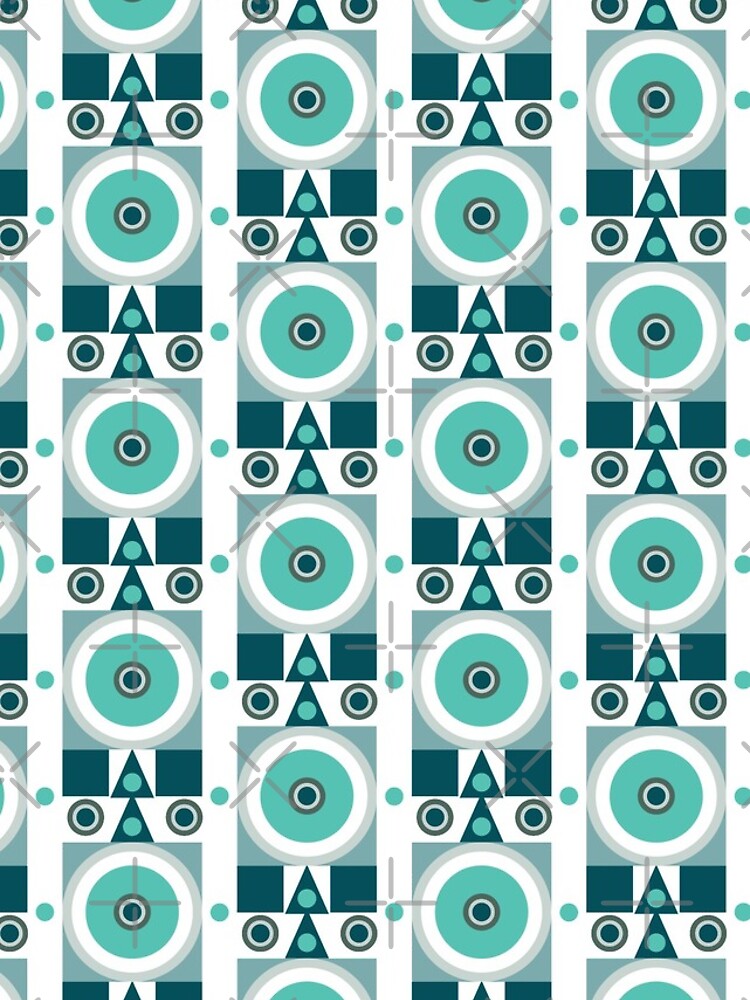 Thumbnail 4 of 4, iPhone Case, Circle Pattern In green and dark green Colors designed and sold by Victoria Riabov.