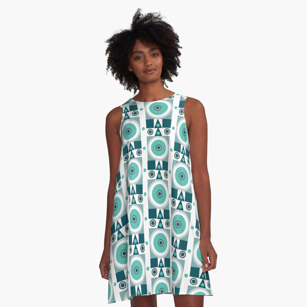 Item preview, A-Line Dress designed and sold by vectormarketnet.