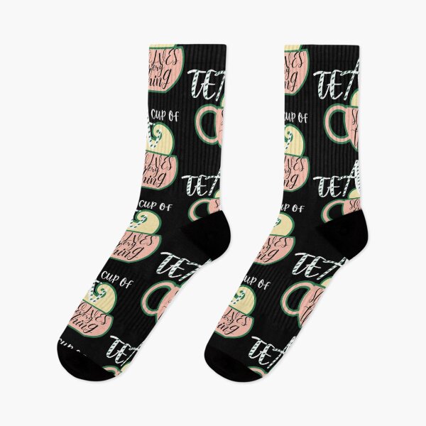 Item preview, A Cup Of Tea Solves Everything designed and sold by Vibing-Right.