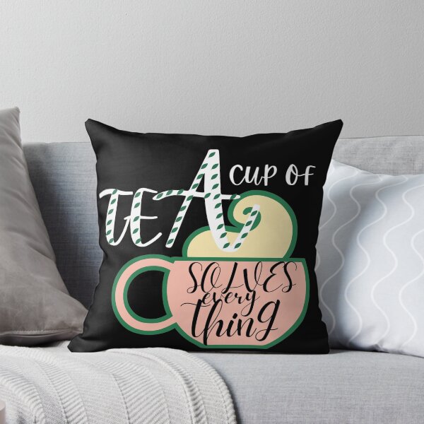 Item preview, A Cup Of Tea Solves Everything designed and sold by Vibing-Right.