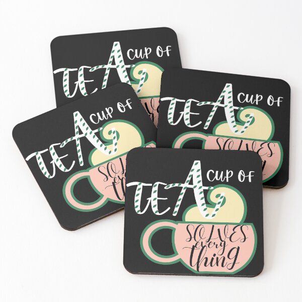 Item preview, A Cup Of Tea Solves Everything designed and sold by Vibing-Right.