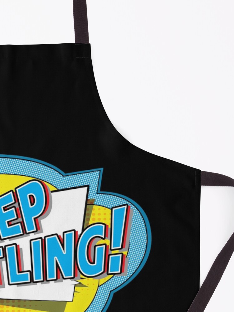 Alternate view of Keep Hustling. Apron