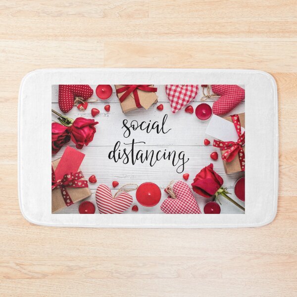 Item preview, Valentine's day Social Distancing designed and sold by NunjDesign.