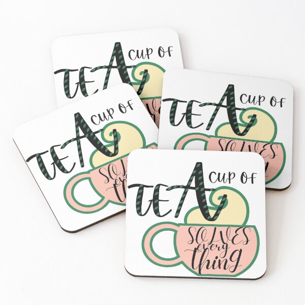 Item preview, A Cup Of Tea Solves Everything designed and sold by Vibing-Right.