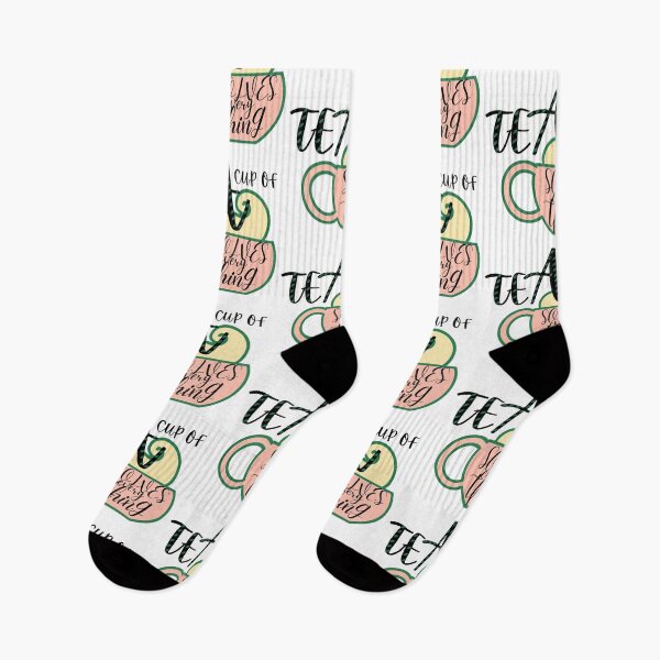 Item preview, A Cup Of Tea Solves Everything designed and sold by Vibing-Right.