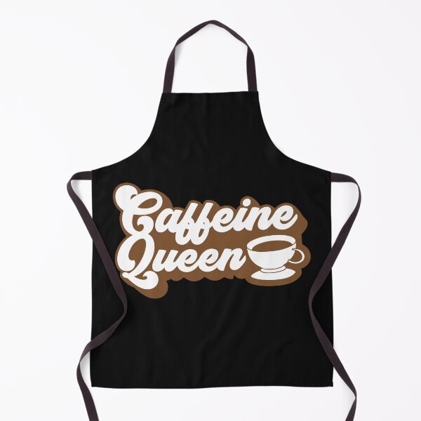 Item preview, Caffeine Queen-Coffee puns designed and sold by shivani21061993.