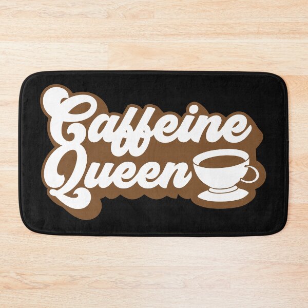 Item preview, Caffeine Queen-Coffee puns  designed and sold by shivani21061993.