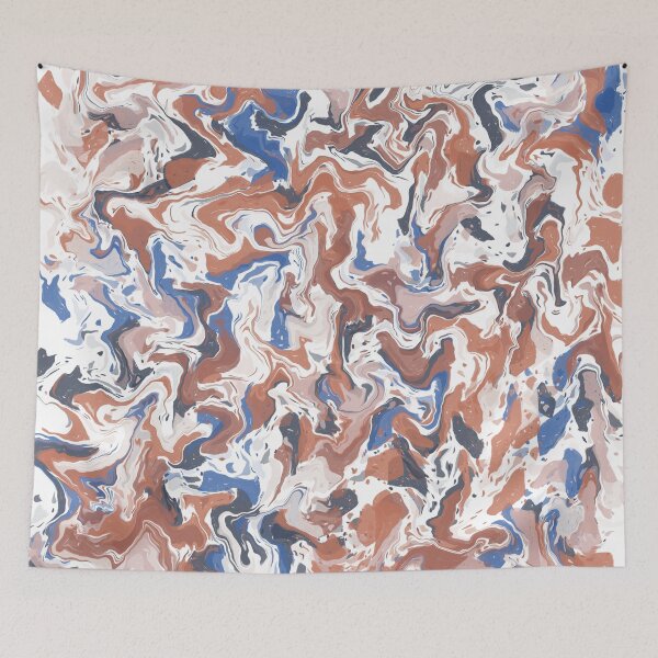 Item preview, Abstract colour board terracotta  designed and sold by Anastasia  Bagia.