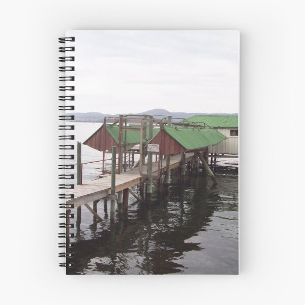 Item preview, Sandy Bay Jetty and Boatsheds designed and sold by Eleanor Wylie.