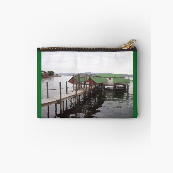 Item preview, Sandy Bay Jetty and Boatsheds designed and sold by Eleanor Wylie.