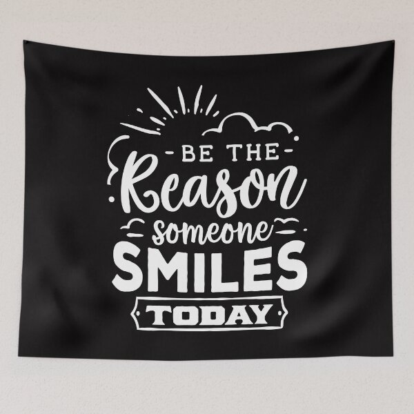 Item preview, be positive and smile motivational  designed and sold by Majesticoo.