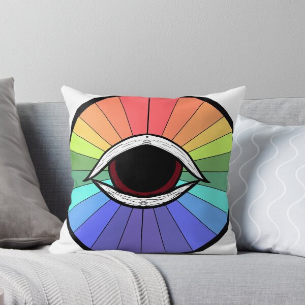Item preview, Rainbow circle with eye designed and sold by 13thWiTCH.
