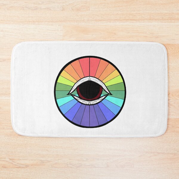 Item preview, Rainbow circle with eye designed and sold by 13thWiTCH.