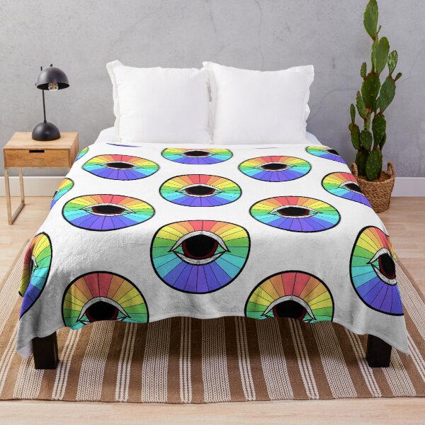 Item preview, Rainbow circle with eye designed and sold by 13thWiTCH.
