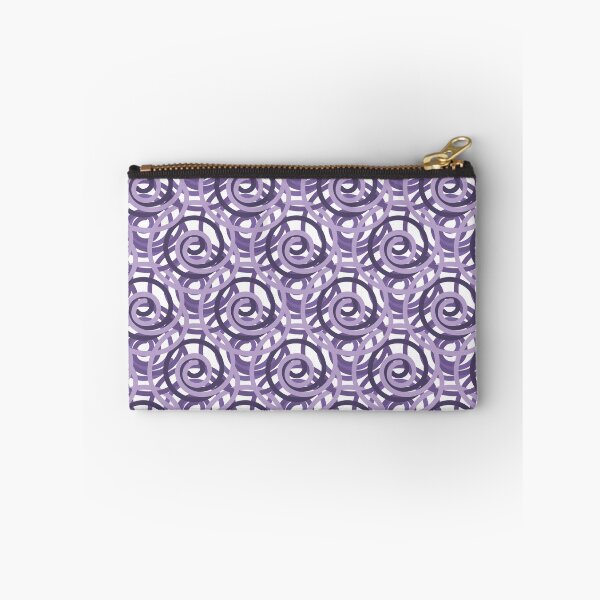 Item preview, Abstract pattern made with curls in light violet and purple colors. designed and sold by Victoria Riabov.