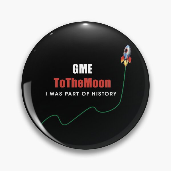 Item preview, GME to the moon | Gamestop white designed and sold by designdot.