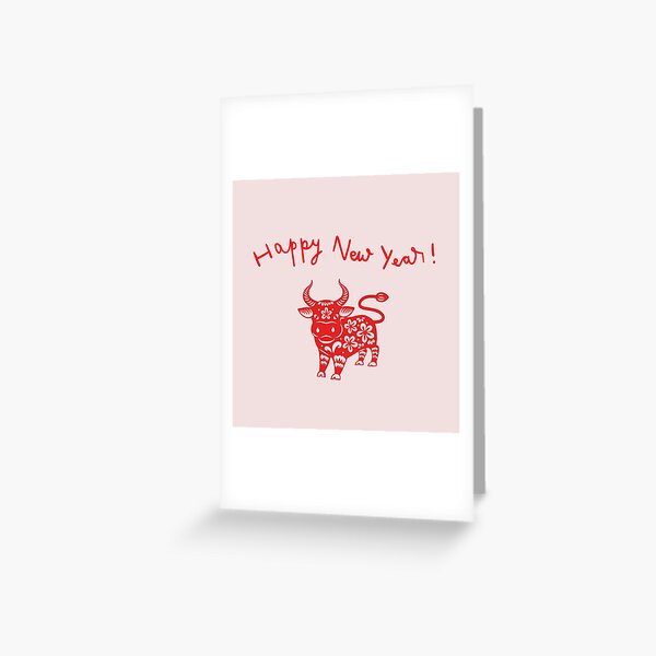 Item preview, Happy New Years - Year of the Ox - Chinese Zodiac  designed and sold by Dominique11.