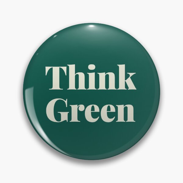 Item preview, Think Green awareness Green Trendy Eco-Friendly vegan designed and sold by Africanism.