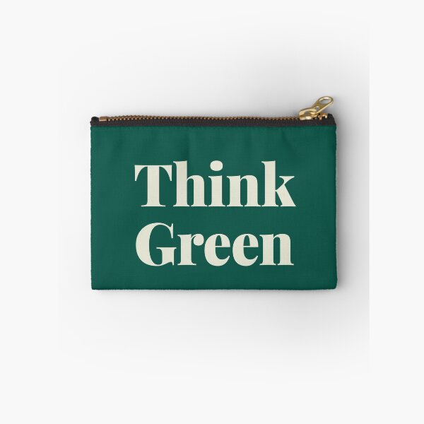 Item preview, Think Green awareness Green Trendy Eco-Friendly vegan designed and sold by Africanism.