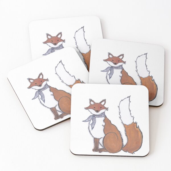 Item preview, Sassy Fox in the Forest designed and sold by RoseGoldRabbit.