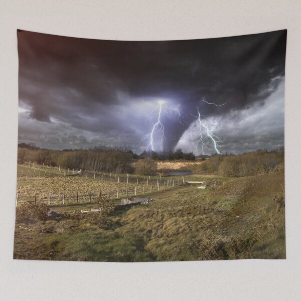 Item preview, Thunder Strom With Tornado Disaster designed and sold by JTS STORE.
