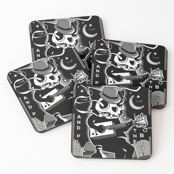 Item preview, Blues cat at the crossroads designed and sold by masatomio.