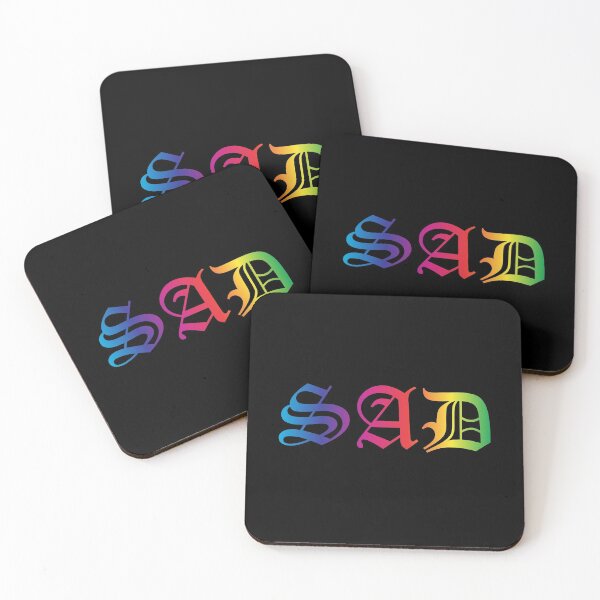 Item preview, SAD Old English font rainbow designed and sold by everything4eva.