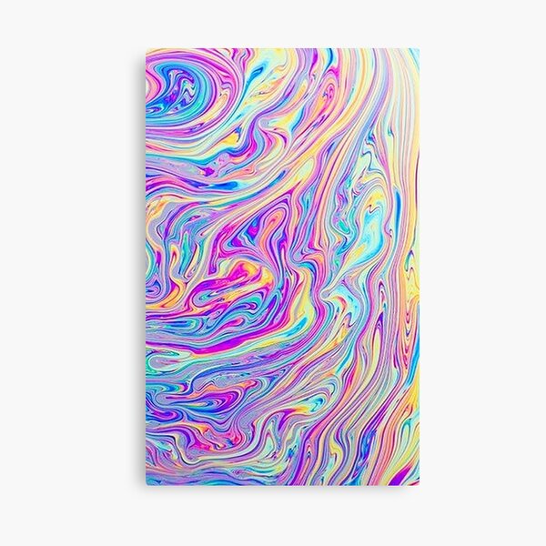Rainbow Marble Canvas Print