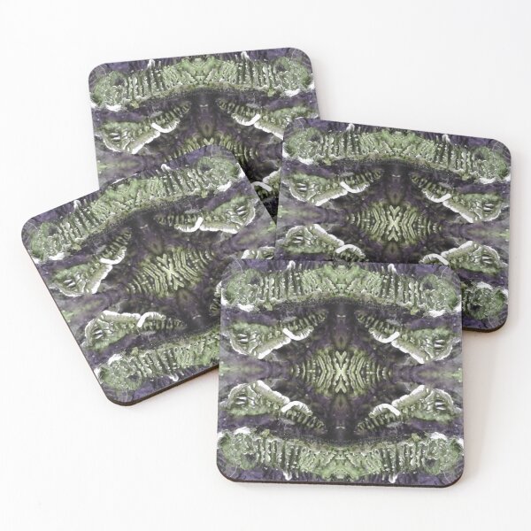 Item preview, mirage-Colors of Africa collection-green and purple tones designed and sold by CSouissi.