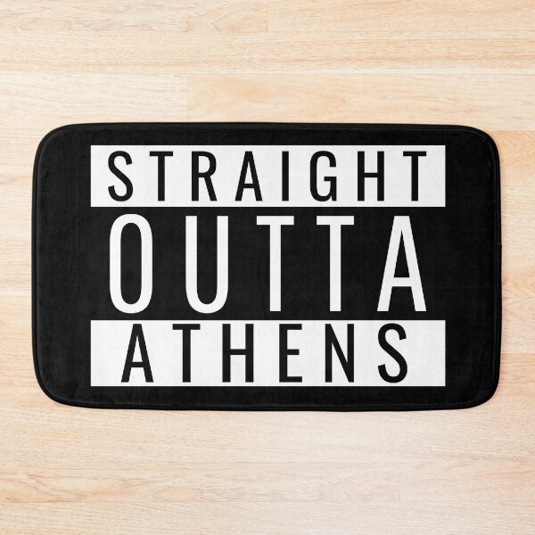 Item preview, Straight Outta Athens Georgia designed and sold by Teelogic.
