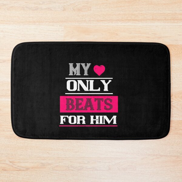 Item preview, My Hearth Only Beats For Him<3 Valentine day Gift <3 designed and sold by Jadyco.