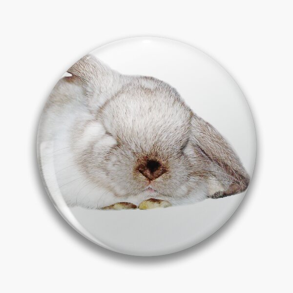 Item preview, teddy snoozing, sleeping bunny designed and sold by Trish Hart.