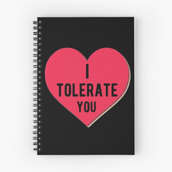 Item preview, I Tolerate You Heart Gift designed and sold by TTFMerch.